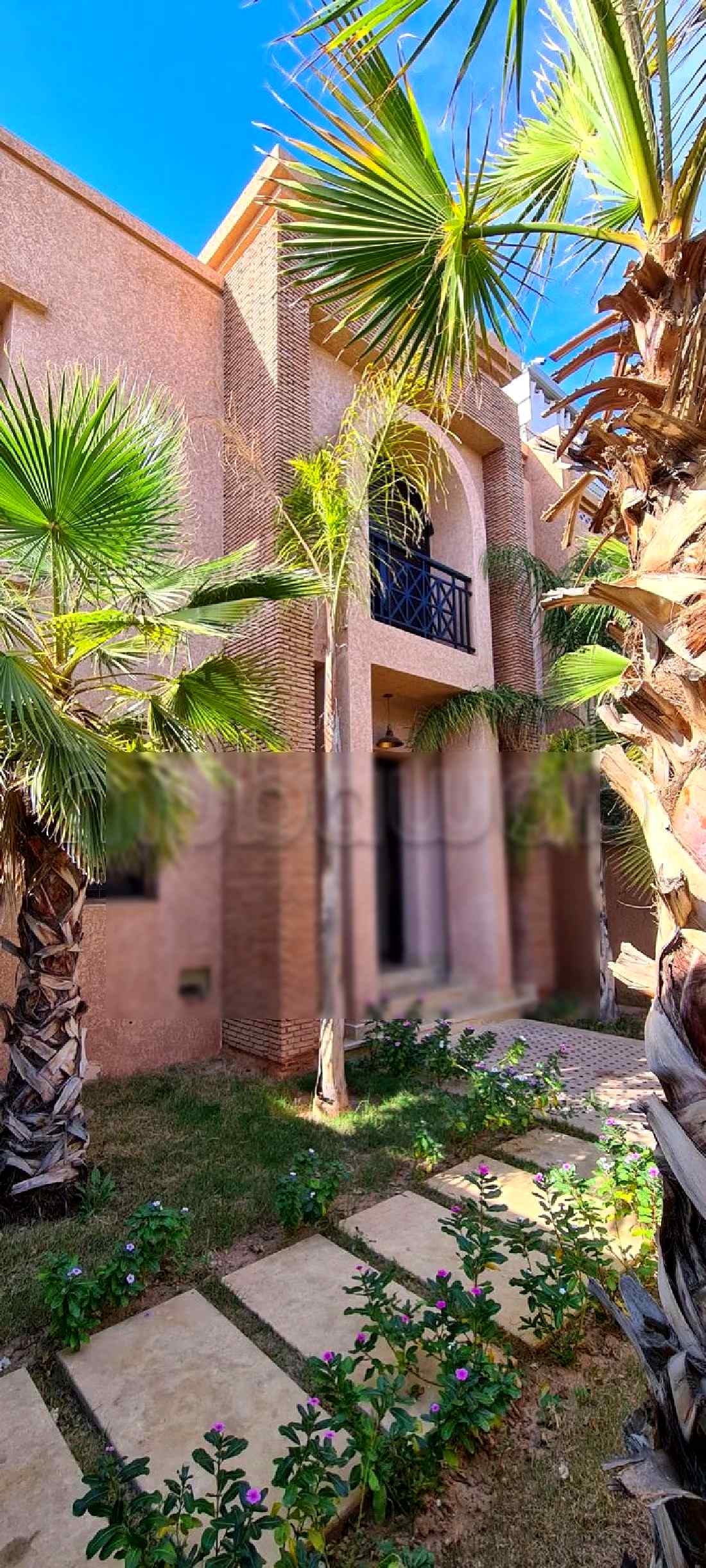 Maison de luxe à louer à Route de Fez. Superficie 400 m². Parking et jardin
