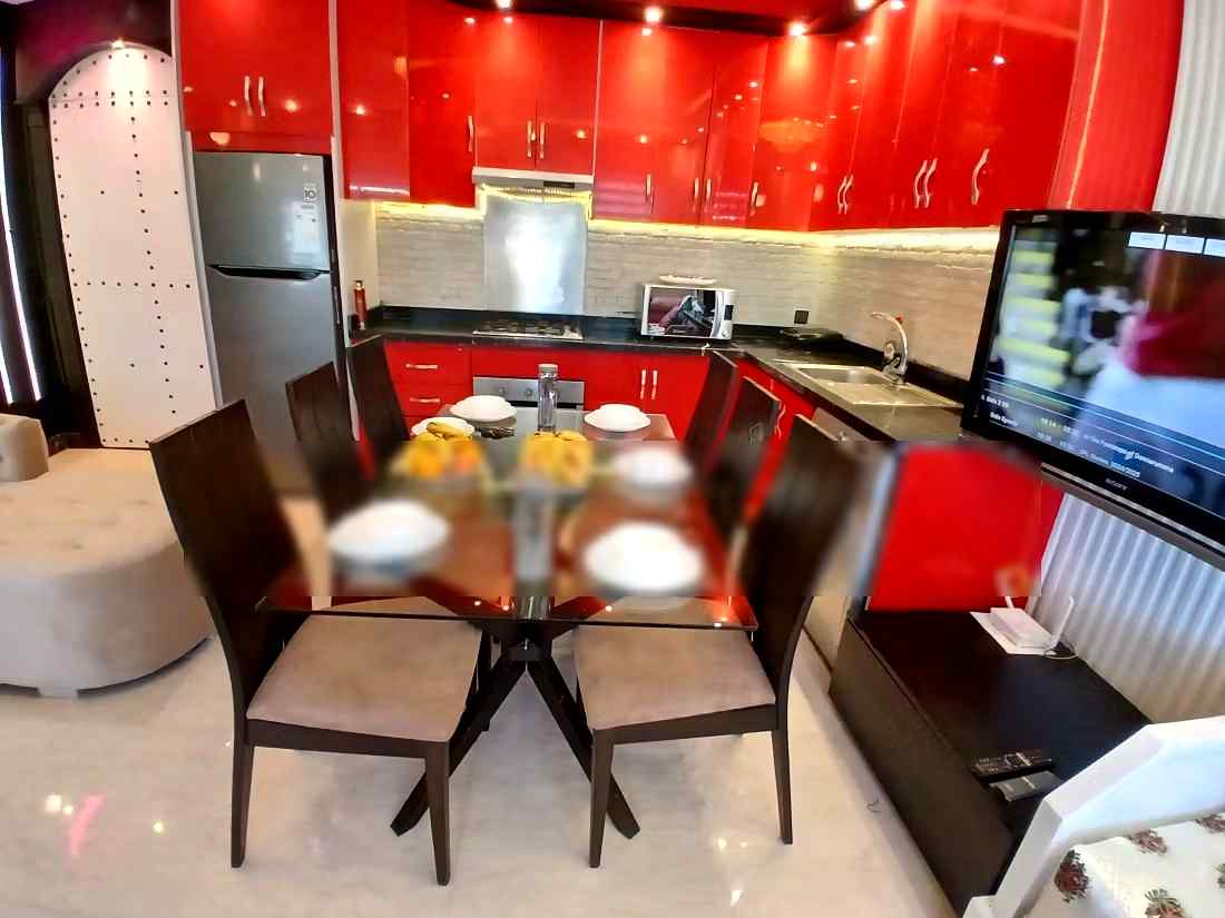 Appartement de vacances à louer à El Manar 
El Hank. Superficie 70 m². Système de parabole et salon marocain - Photo 17