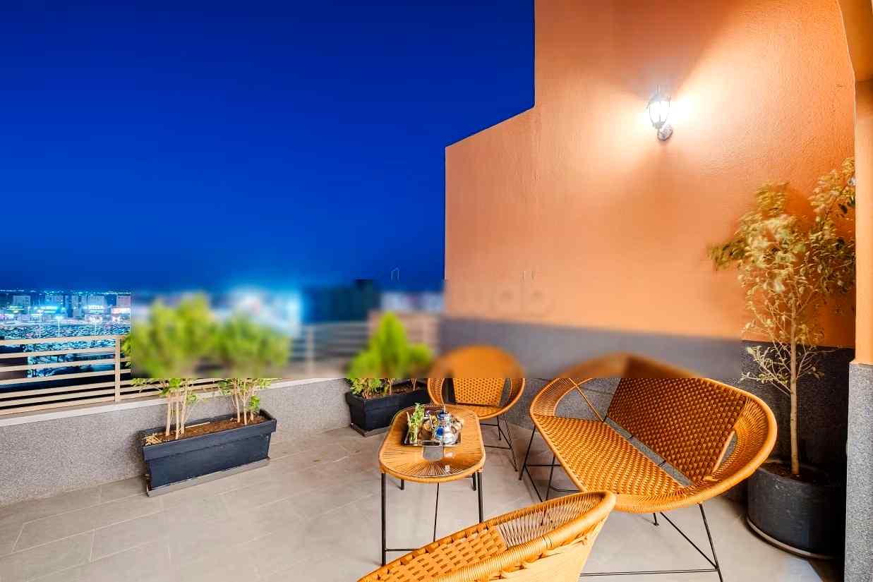 Appartement de vacances à louer à Route Casablanca. 2 pièces. Double vitrage et porte blindée - Photo 17