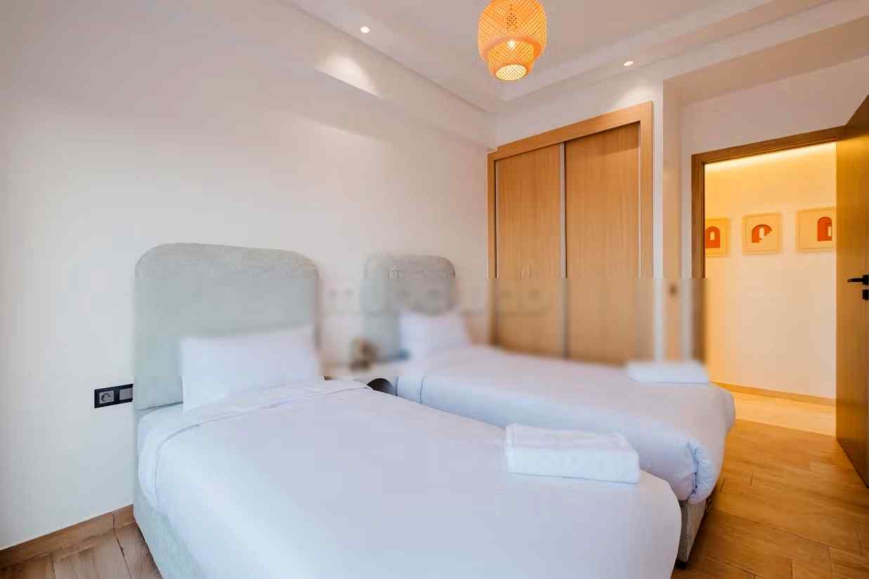 Appartement de vacances à louer à Route Casablanca. 2 pièces. Double vitrage et porte blindée - Photo 13