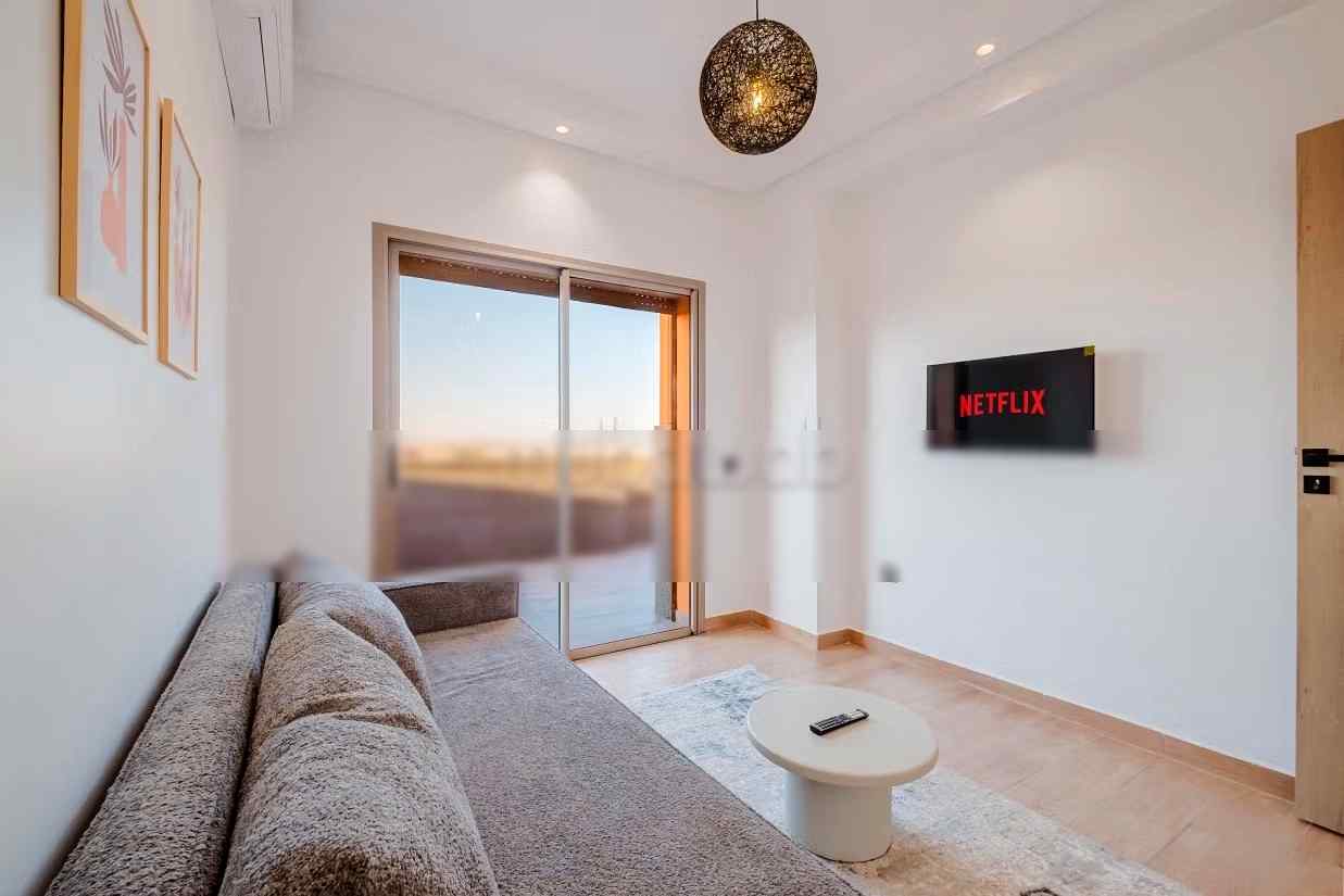 Appartement de vacances à louer à Route Casablanca. 2 pièces. Double vitrage et porte blindée - Photo 6