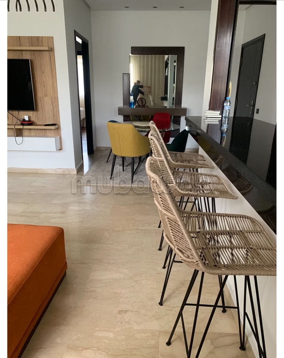 Appartements à louer à Ain Diab. 2 pièces confortables. Fenêtres en double vitrage et vue mer - Photo 4