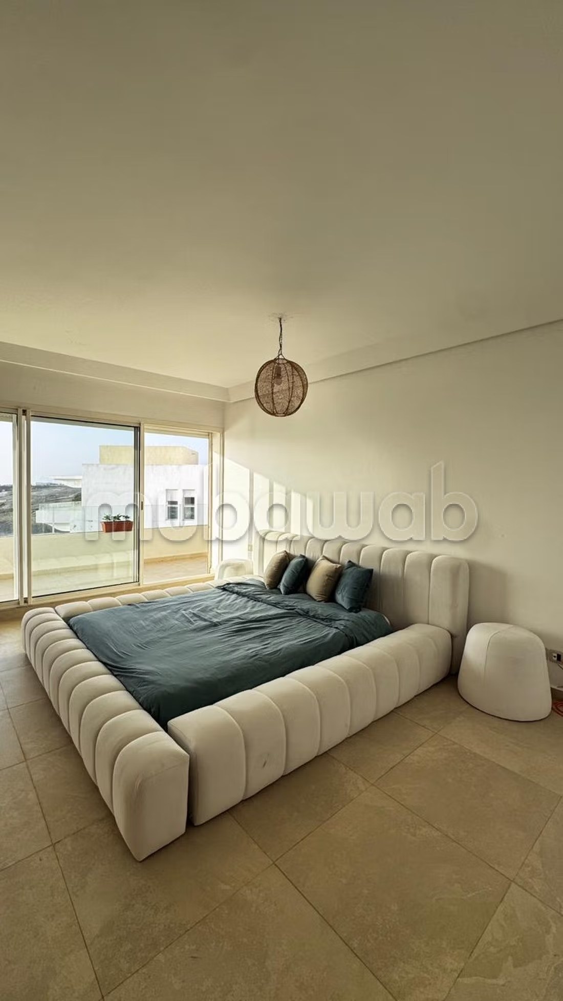 Location d'un appartement à Malabata. 3 belles chambres. Vue sur mer et porte blindée - Photo 5