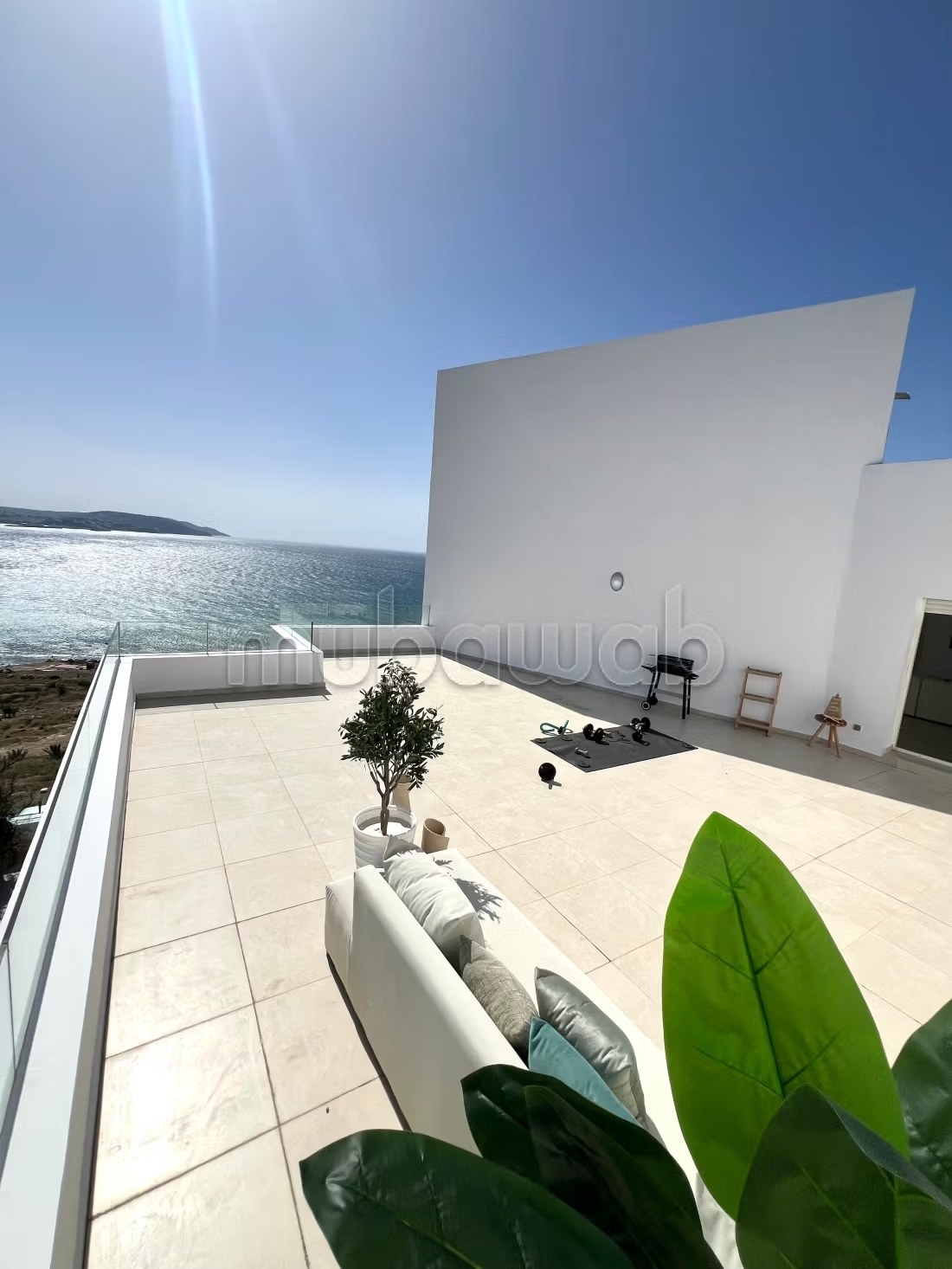 Location d'un appartement à Malabata. 3 belles chambres. Vue sur mer et porte blindée - Photo 15