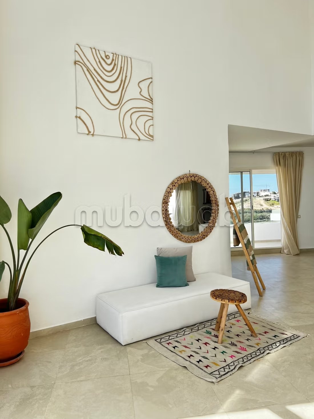 Location d'un appartement à Malabata. 3 belles chambres. Vue sur mer et porte blindée - Photo 7