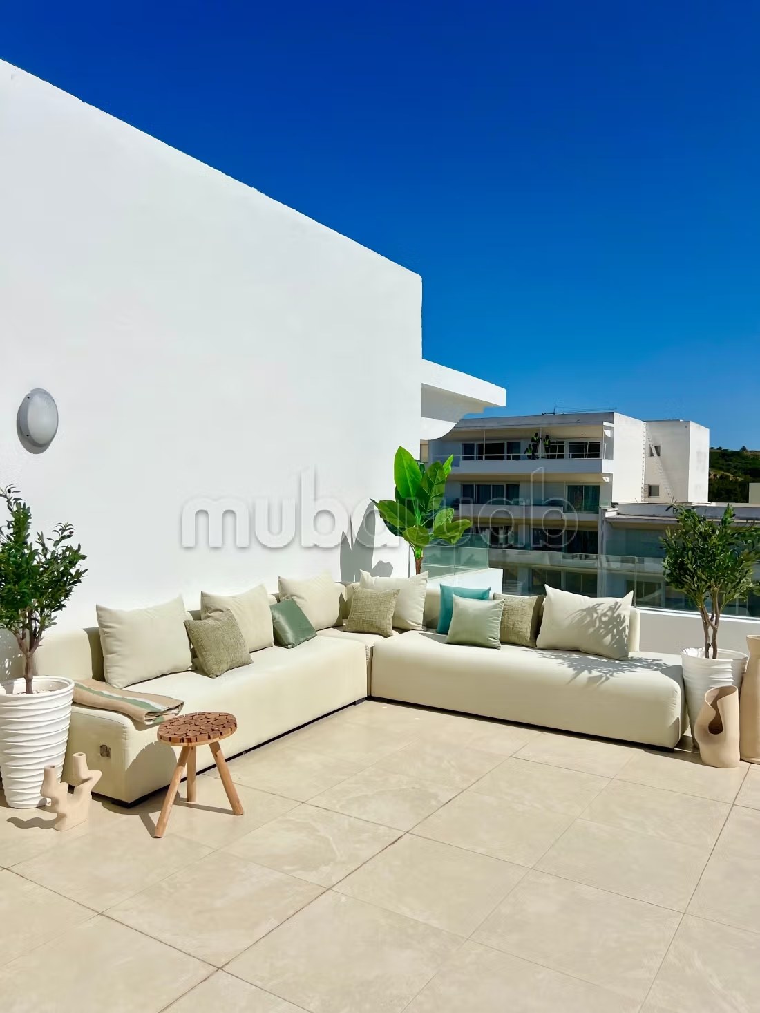 Location d'un appartement à Malabata. 3 belles chambres. Vue sur mer et porte blindée - Photo 14