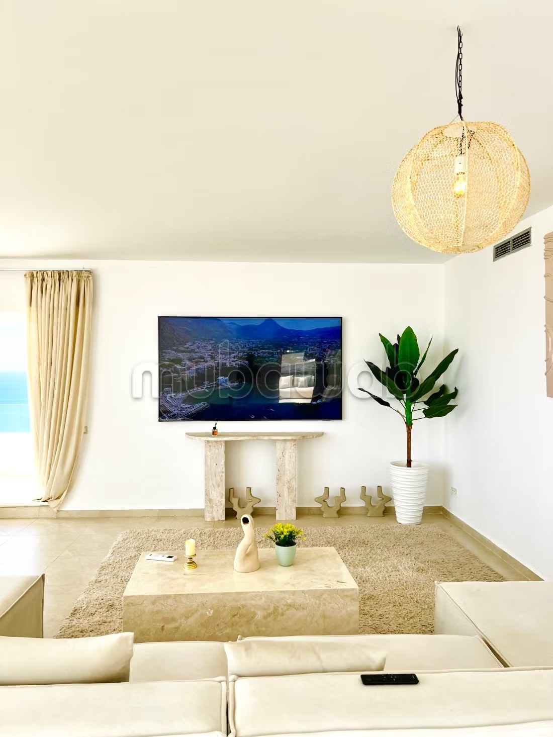 Location d'un appartement à Malabata. 3 belles chambres. Vue sur mer et porte blindée - Photo 9
