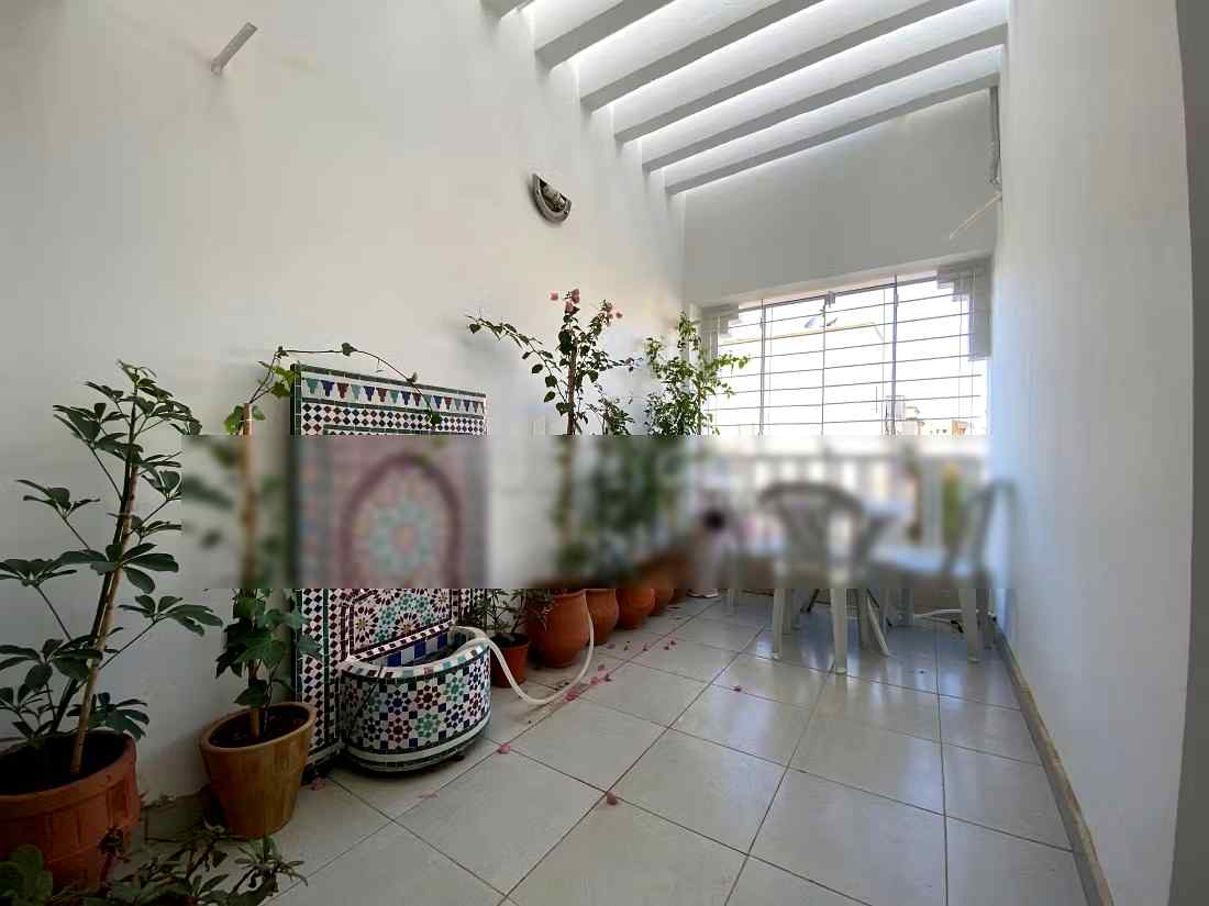 Appartement de vacances à louer à Fes City Center. 
3 chambres. 
Cheminée et climatisation - Photo 12