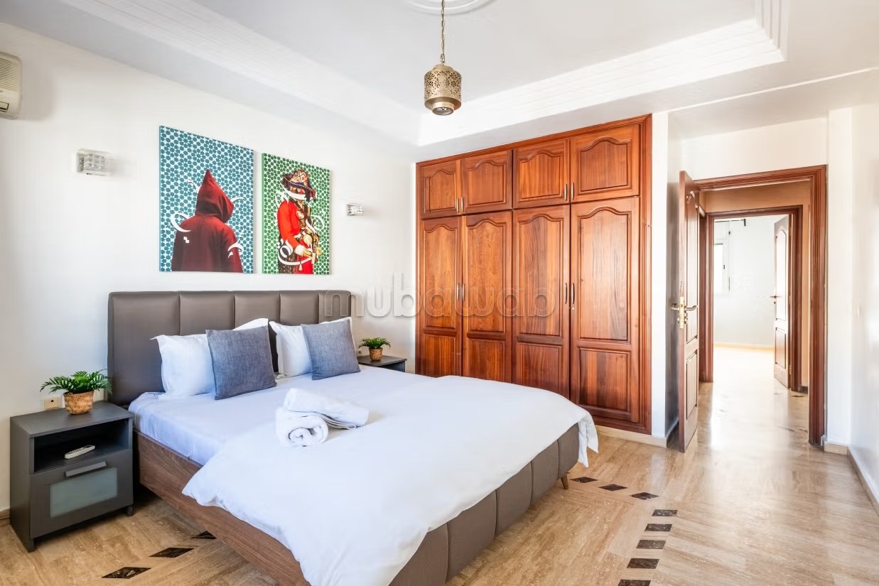 Traditionnel 2chambres salon/Agdal/Parking - Photo 5