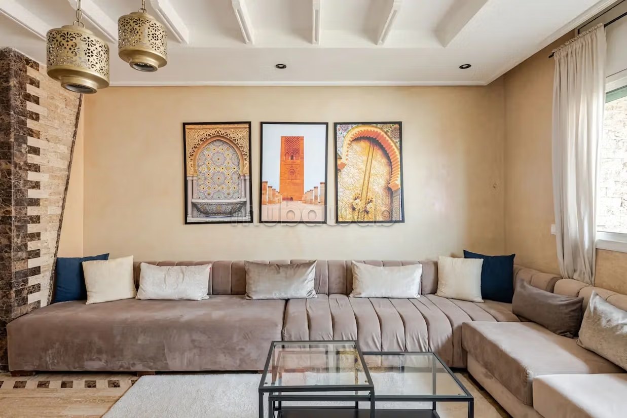 Traditionnel 2chambres salon/Agdal/Parking - Photo 4