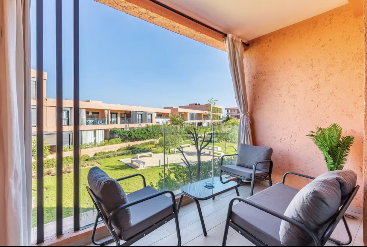 Appart 2 ch terrasse piscine Noria Marrakech - Photo 6