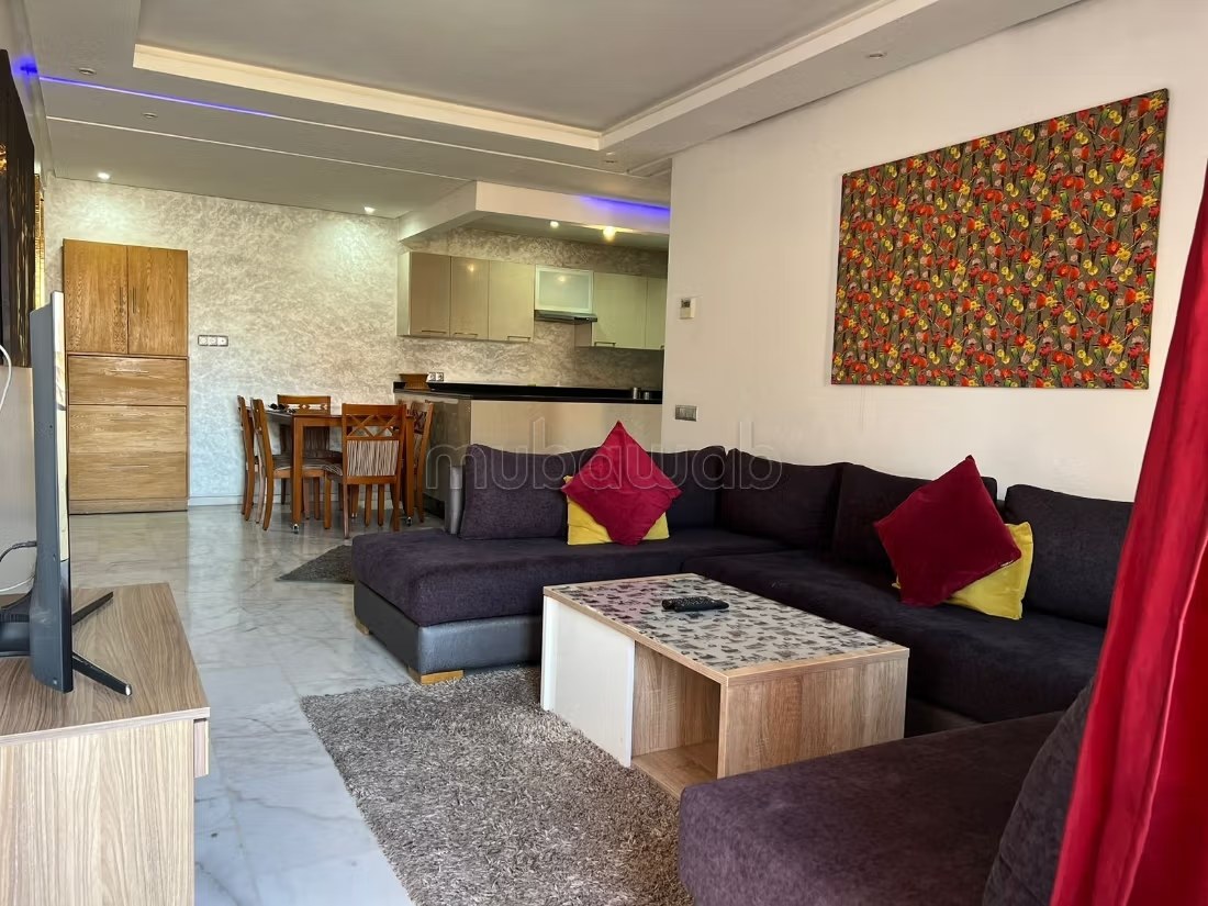 Appartements à louer à Guéliz. Surface totale 90 m². Parking et ascenseur