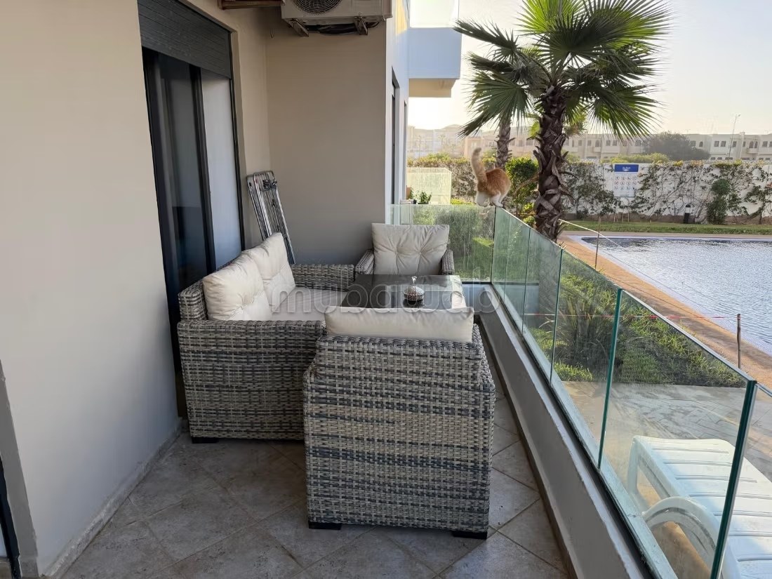 Appartement en bord de mer avec vue piscine à Sidi Rahal - Photo 9
