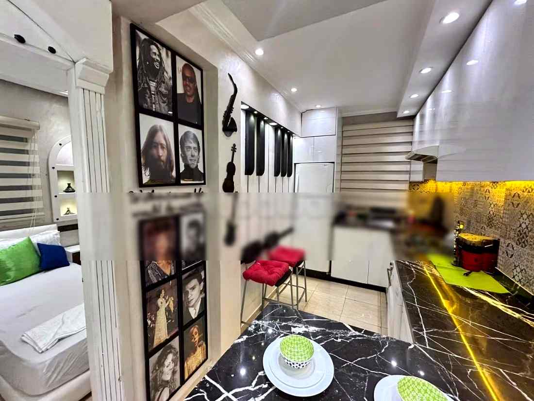 Appartements à louer à El Manar El Hank. 2 chambres agréables. Résidence avec concierge, climatisation générale