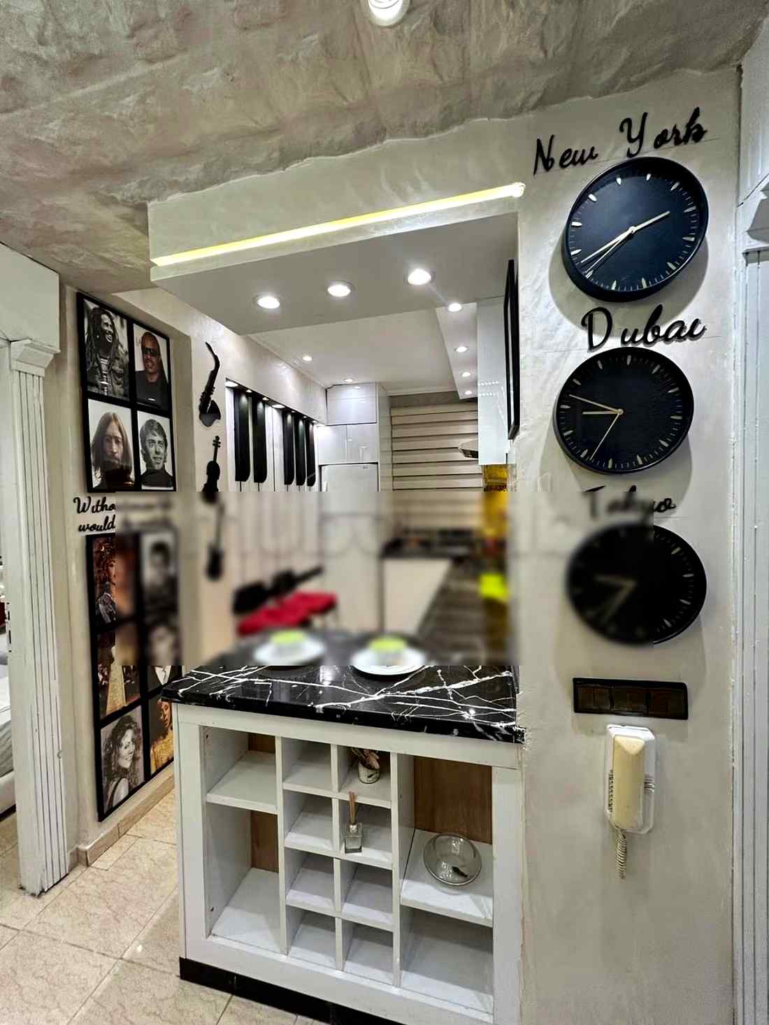 Appartements à louer à El Manar El Hank. 2 chambres agréables. Résidence avec concierge, climatisation générale