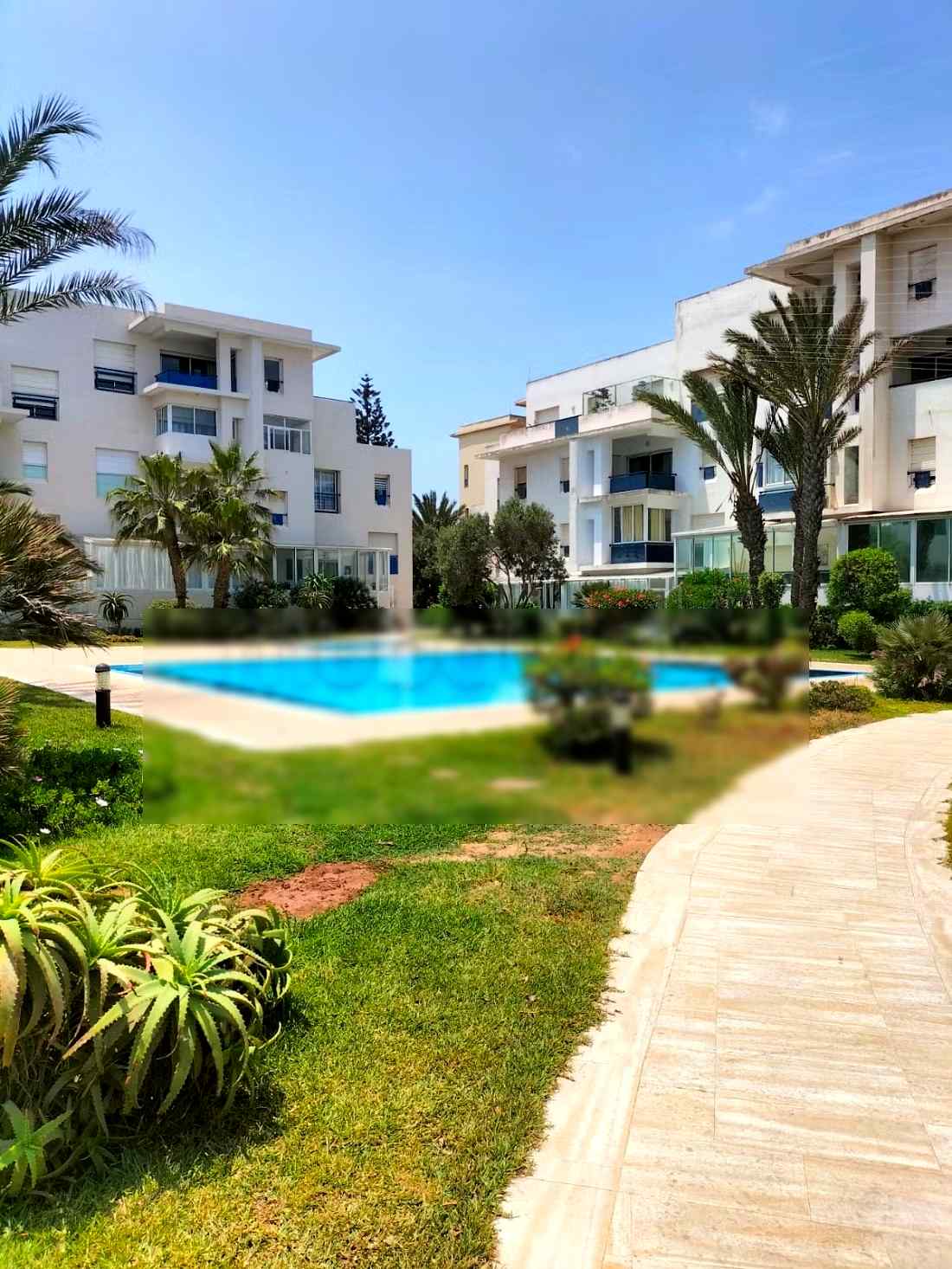 Location d'un appartement à Le boulevard Mohammed V. 
1 chambre. 
Nombre minimum de nuitées 2