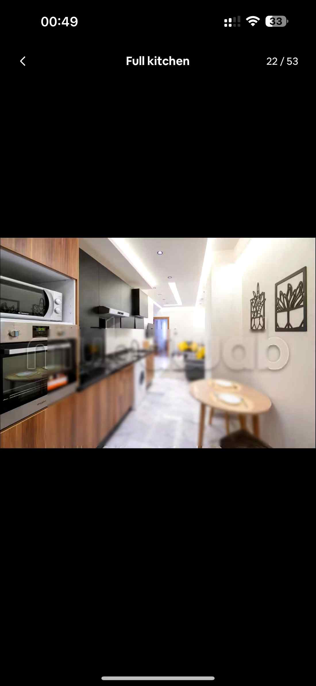 Location saisonnière à Maârif. Surface de 40 m². Ascenseur et stationnement - Photo 2