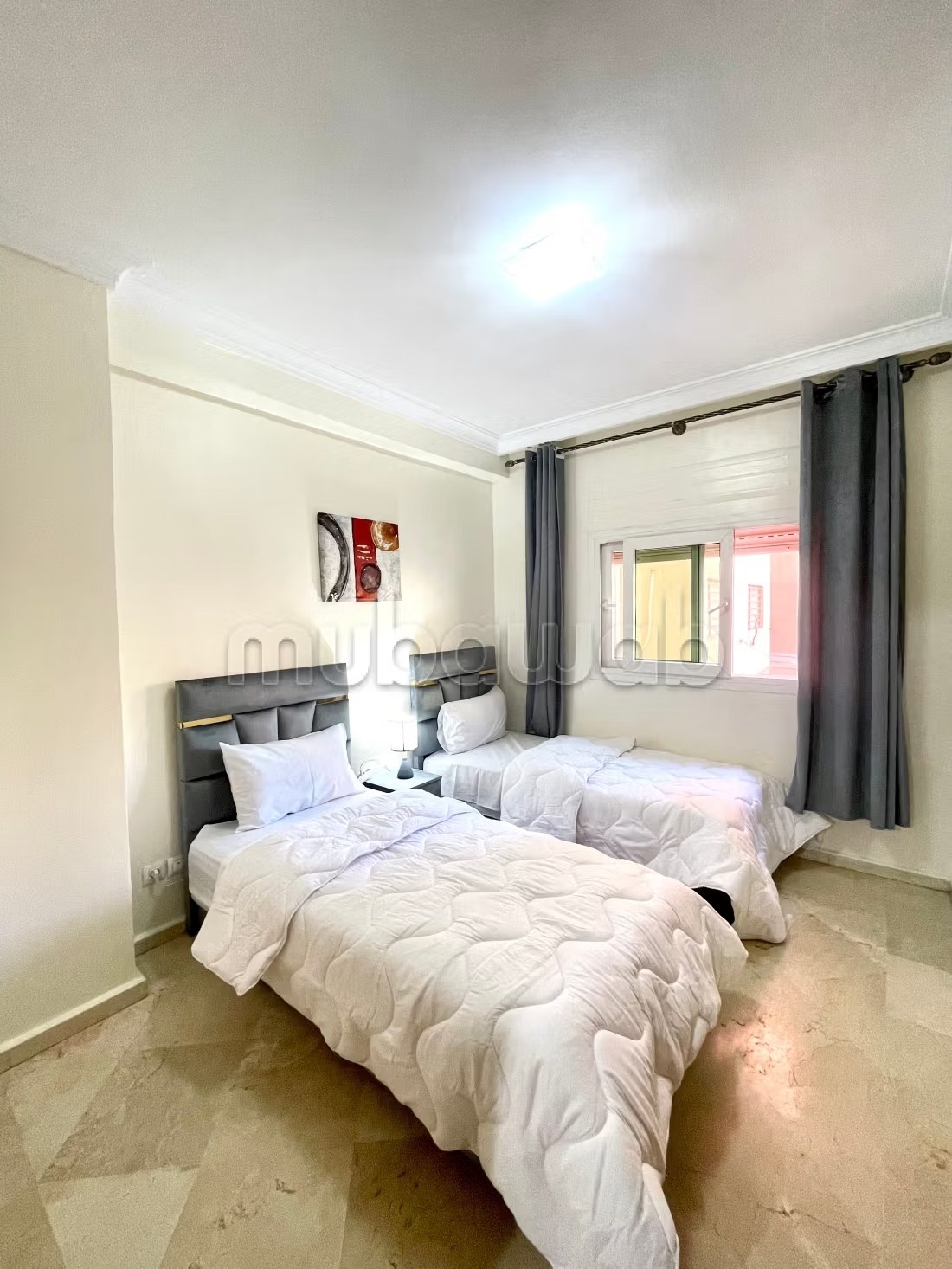 Location saisonnière à Guéliz. 2 chambres. Salon traditionnel marocain, résidence sécurisée - Photo 2