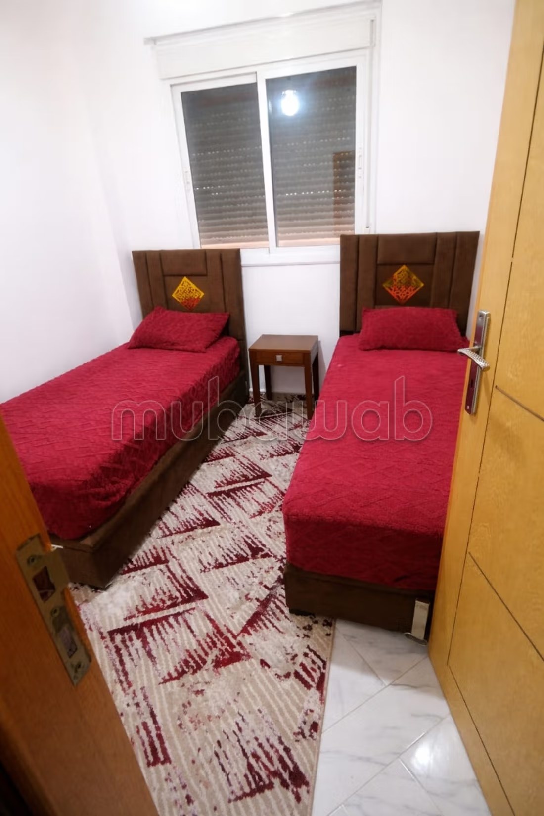Location saisonnière à Marjane. 2 chambres agréables. Système de parabole et résidence sécurisée - Photo 6