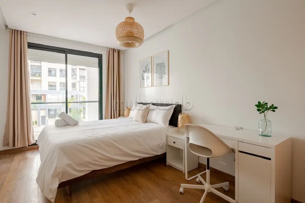 Charmant et spacieux 3BR /Prestigia Rabat/À pied du stade