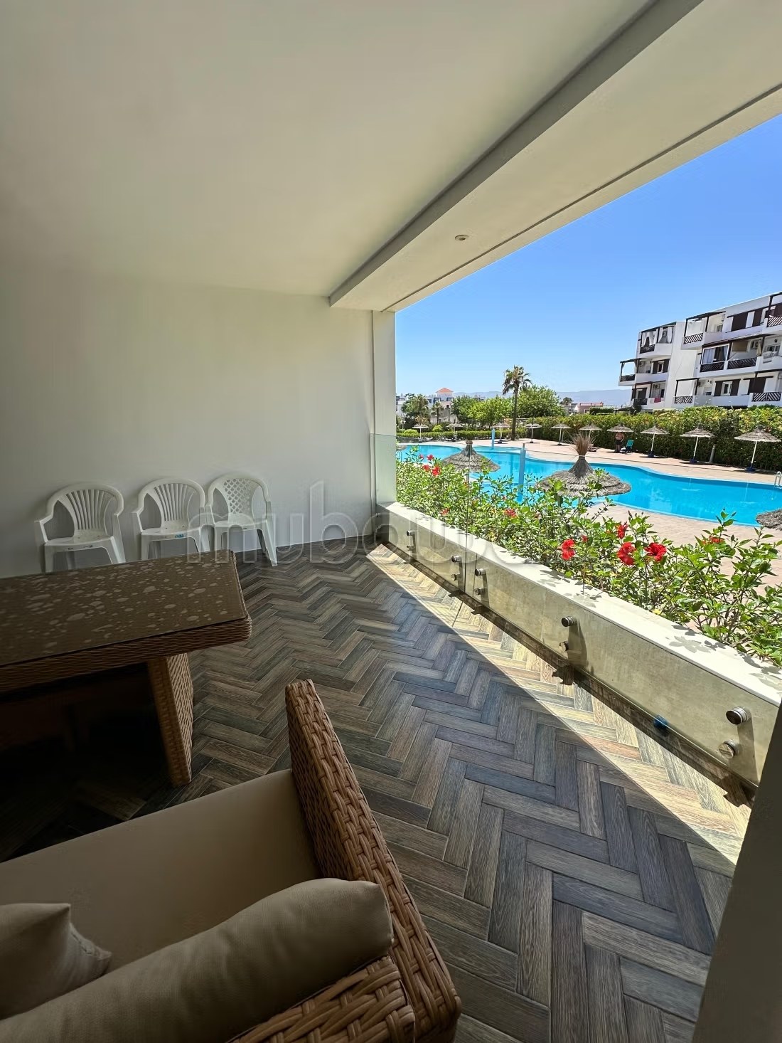 Magnifique appartement à louer à Cabo Negro résidence fermée