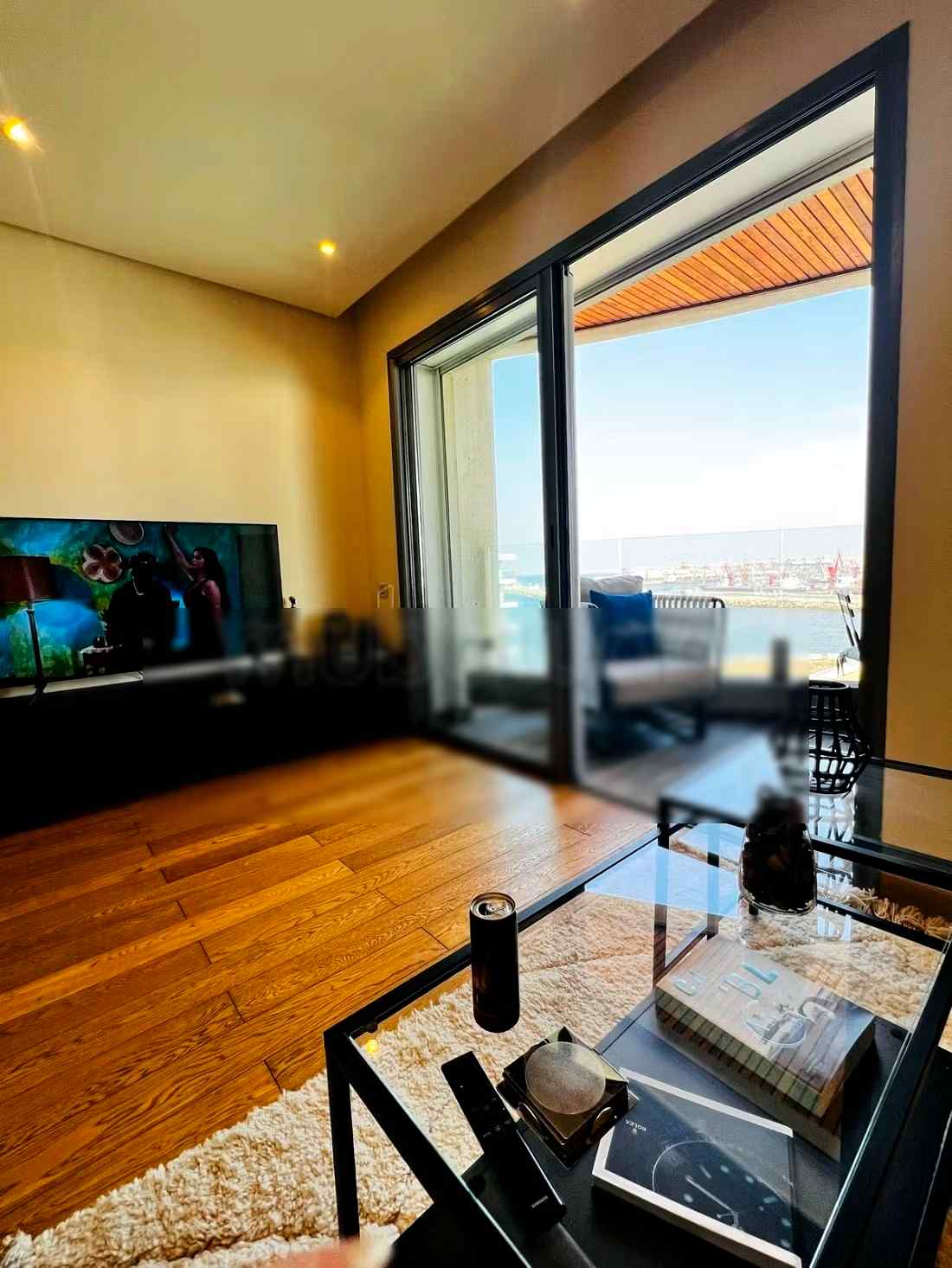 Location saisonnière à Casablanca Marina. 1 chambre. Vue sur mer, double vitrage - Photo 6