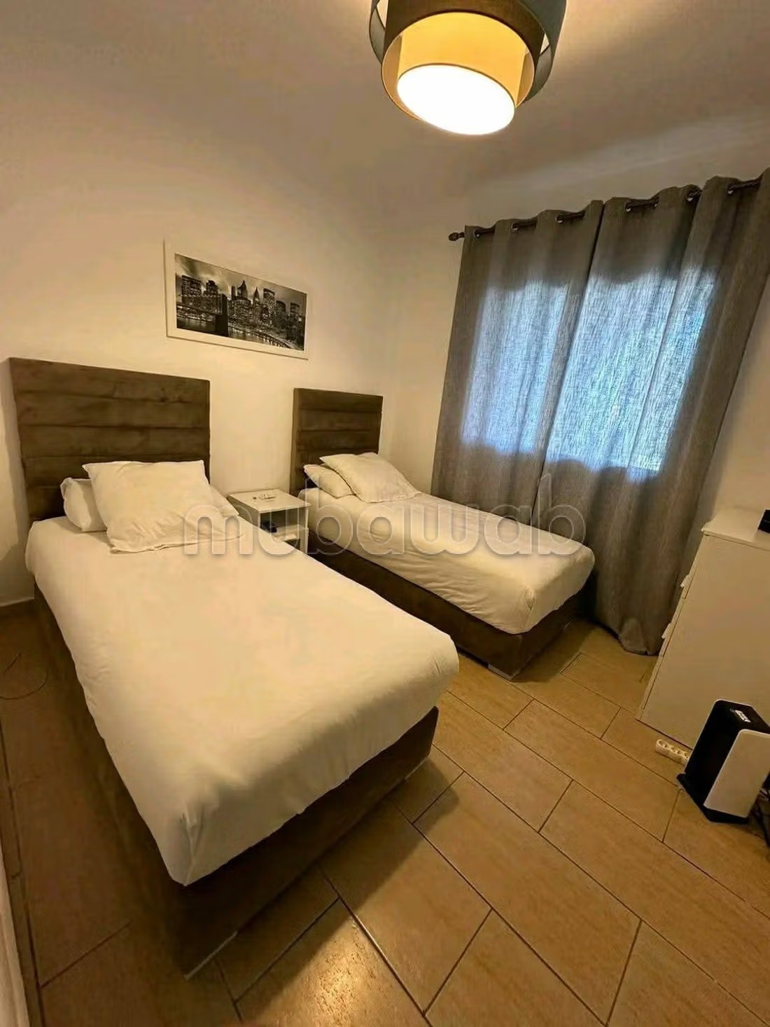 Location saisonnière à Cabo Negro. 2 belles chambres. Terrasse et jardin - Photo 9