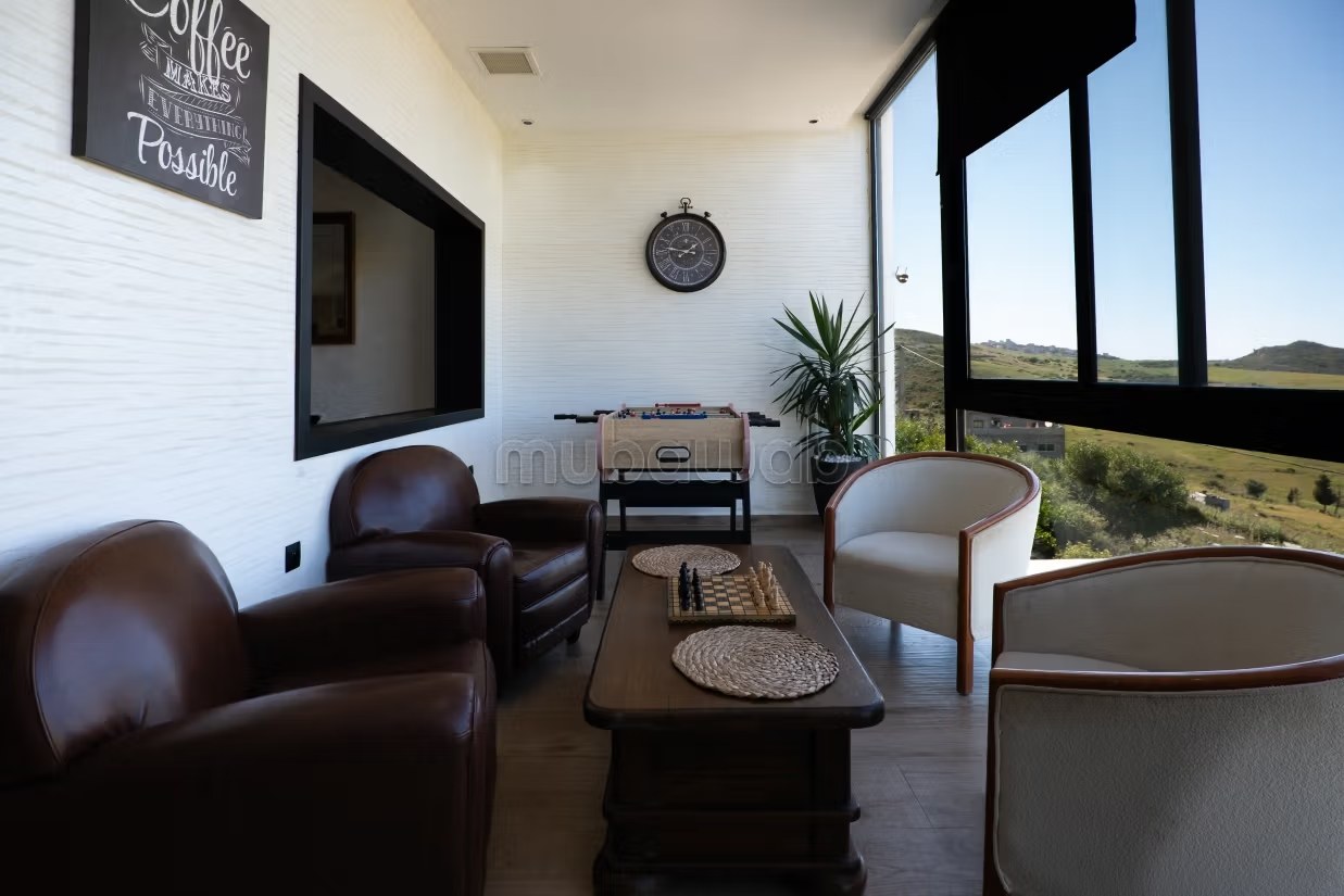Villas de luxe à louer à Manar. 2 pièces confortables. Piscine et cheminée - Photo 17