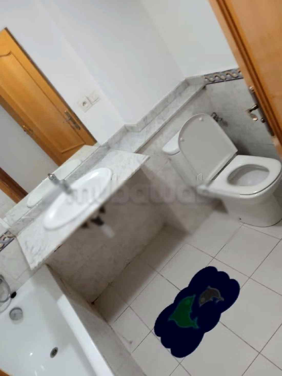Appartement de vacances à louer à Hay Mabrouka. 3 pièces confortables. Cheminée et concierge - Photo 12