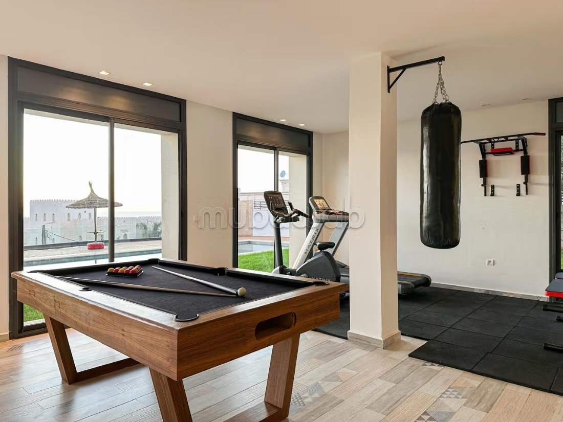 Maison de luxe à louer à Mediouna. Surface de 800 m². Piscine et cheminée - Photo 11
