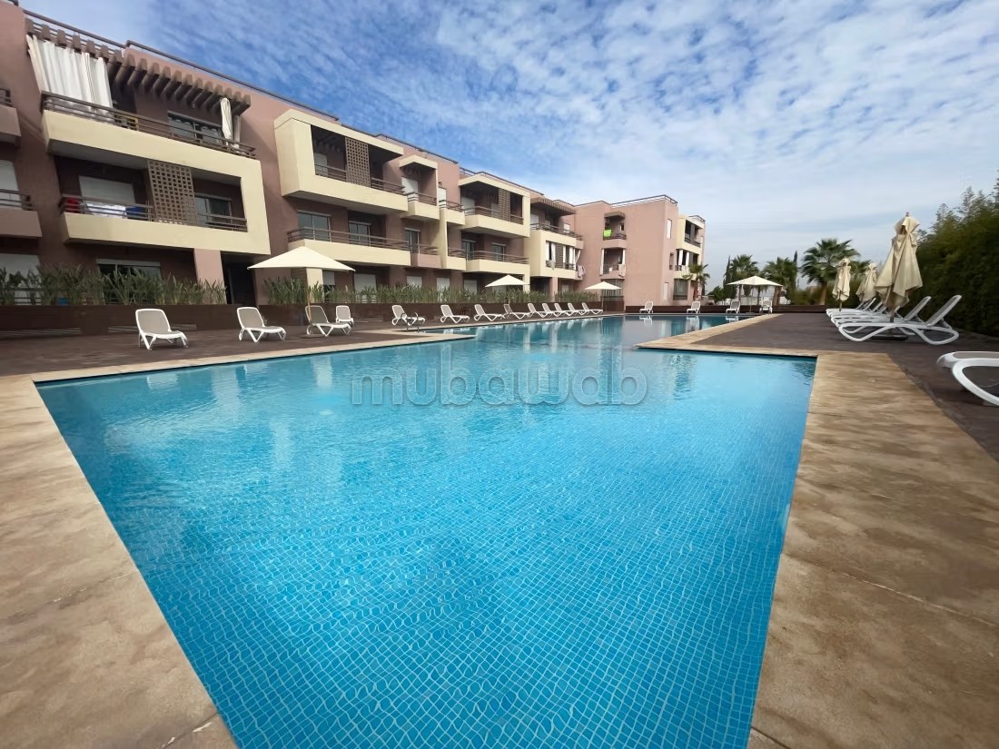 Location saisonnière à Agdal. 2 chambres confortables. Terrasse et ascenseur