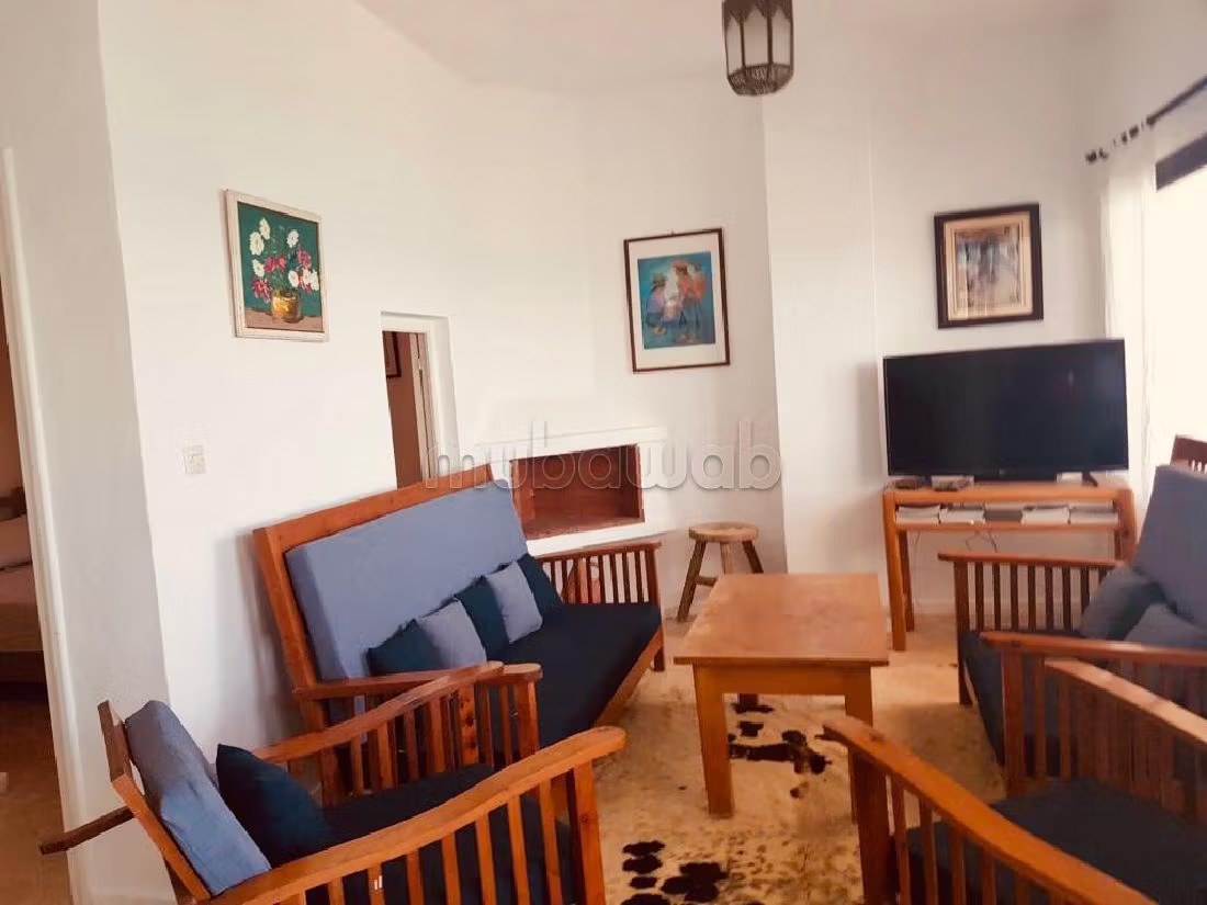 Location saisonnière à Port Tanger ville. 6 grandes pièces. Service de concierge, cheminée - Photo 12