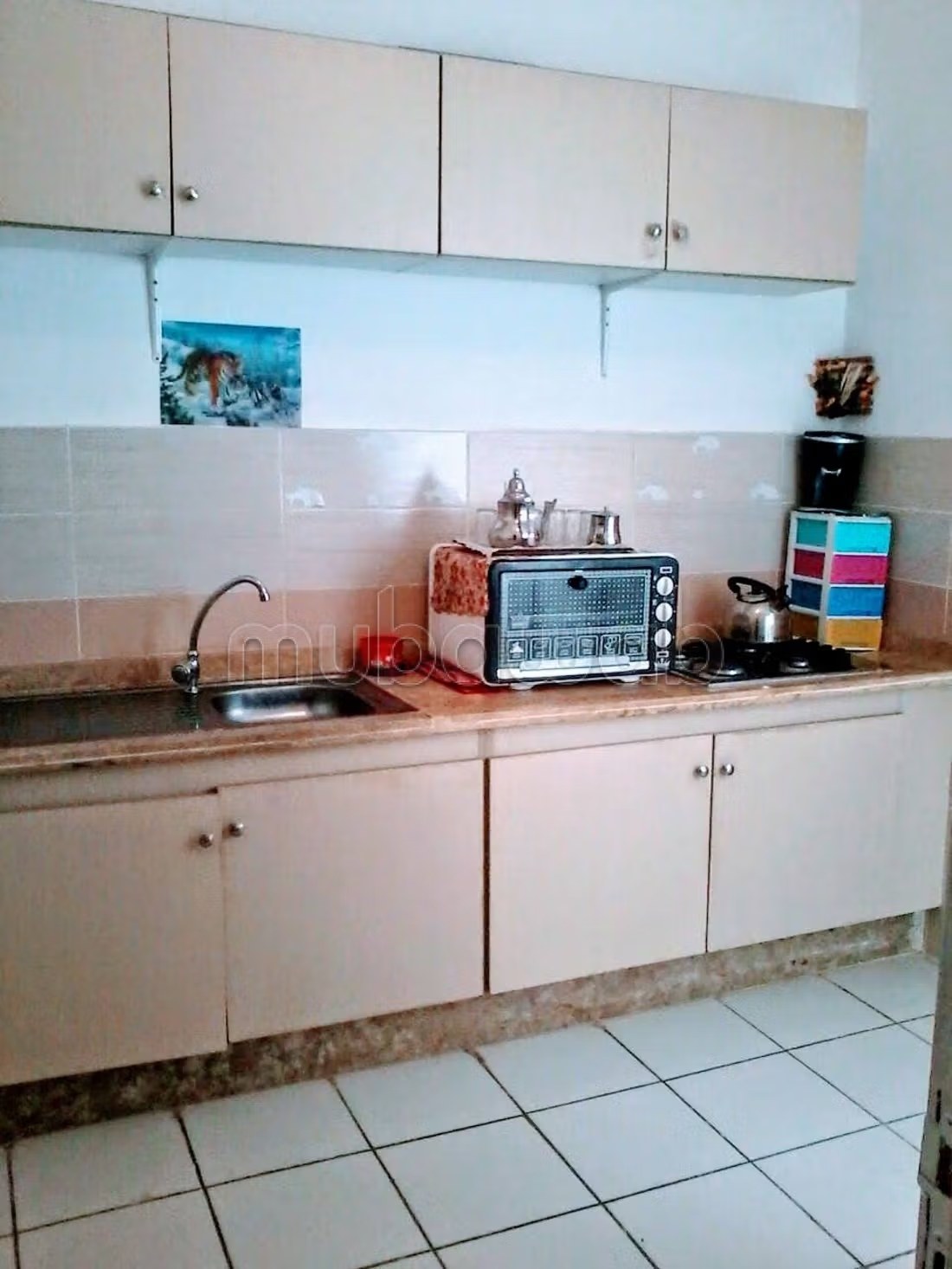 Appartements à louer à Quartier Oued Fes. 
Surface totale 105 m². 
Porte blindée et résidence sécurisée - Photo 5