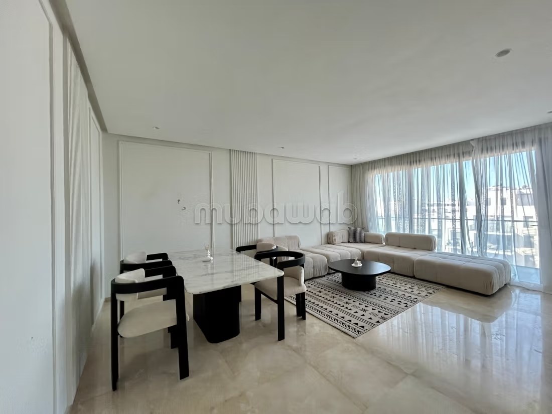 Appartement Neuf 2CH à Souissi 
Rabat