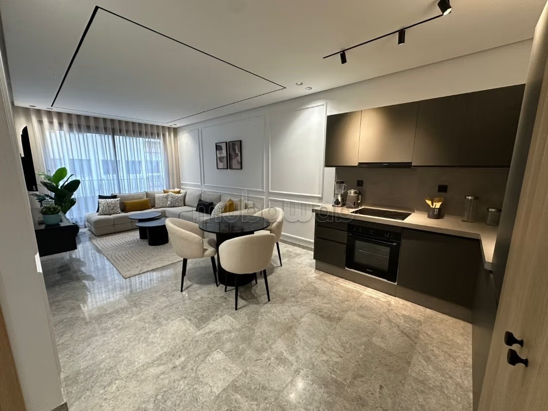 Studio Meublé neuf avec terrasse – maarif, Casablanca – - Photo 6