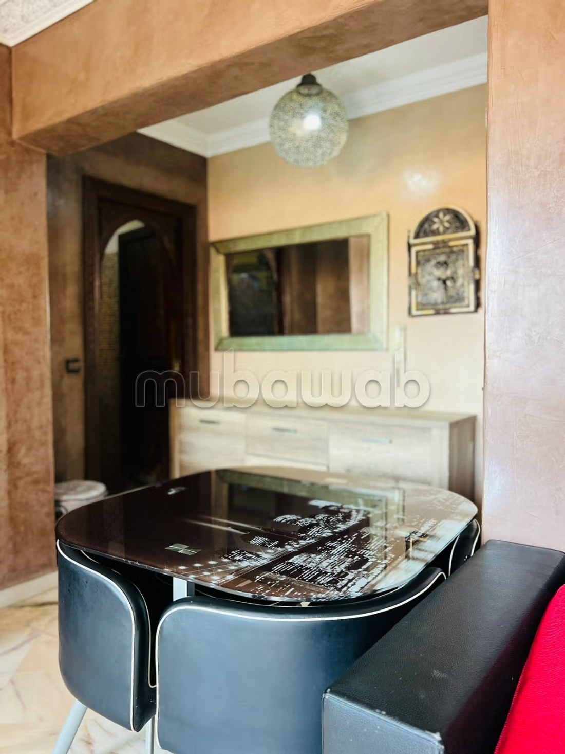 Appartement de vacances à louer à Guéliz. 2 pièces. Salon Marocain et antenne parabolique - Photo 7