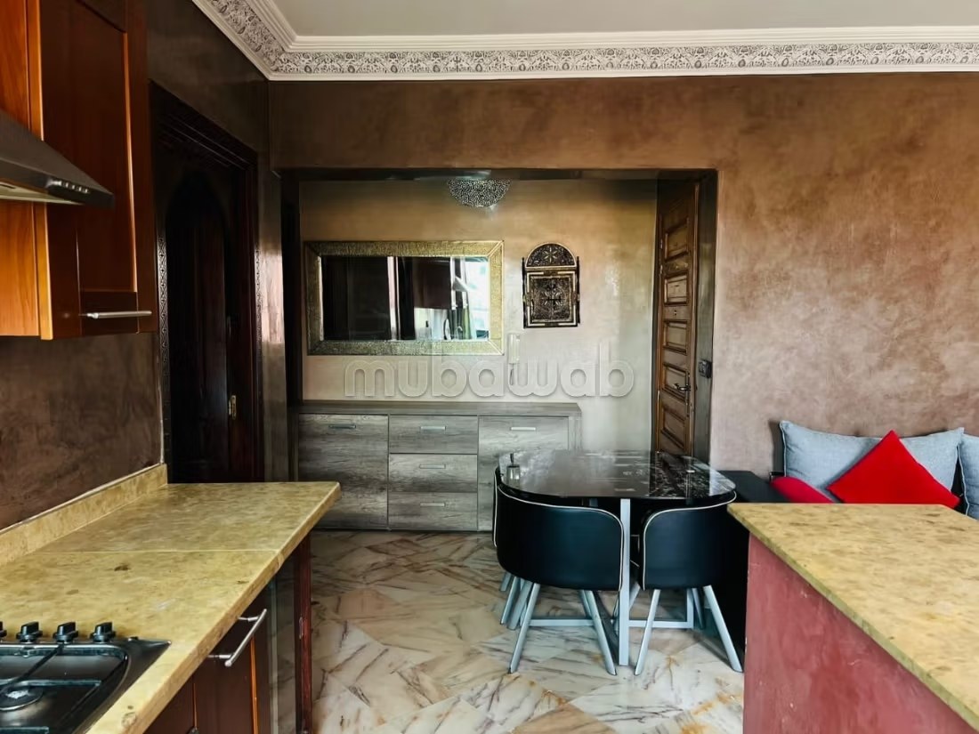 Appartement de vacances à louer à Guéliz. 2 pièces. Salon Marocain et antenne parabolique - Photo 6