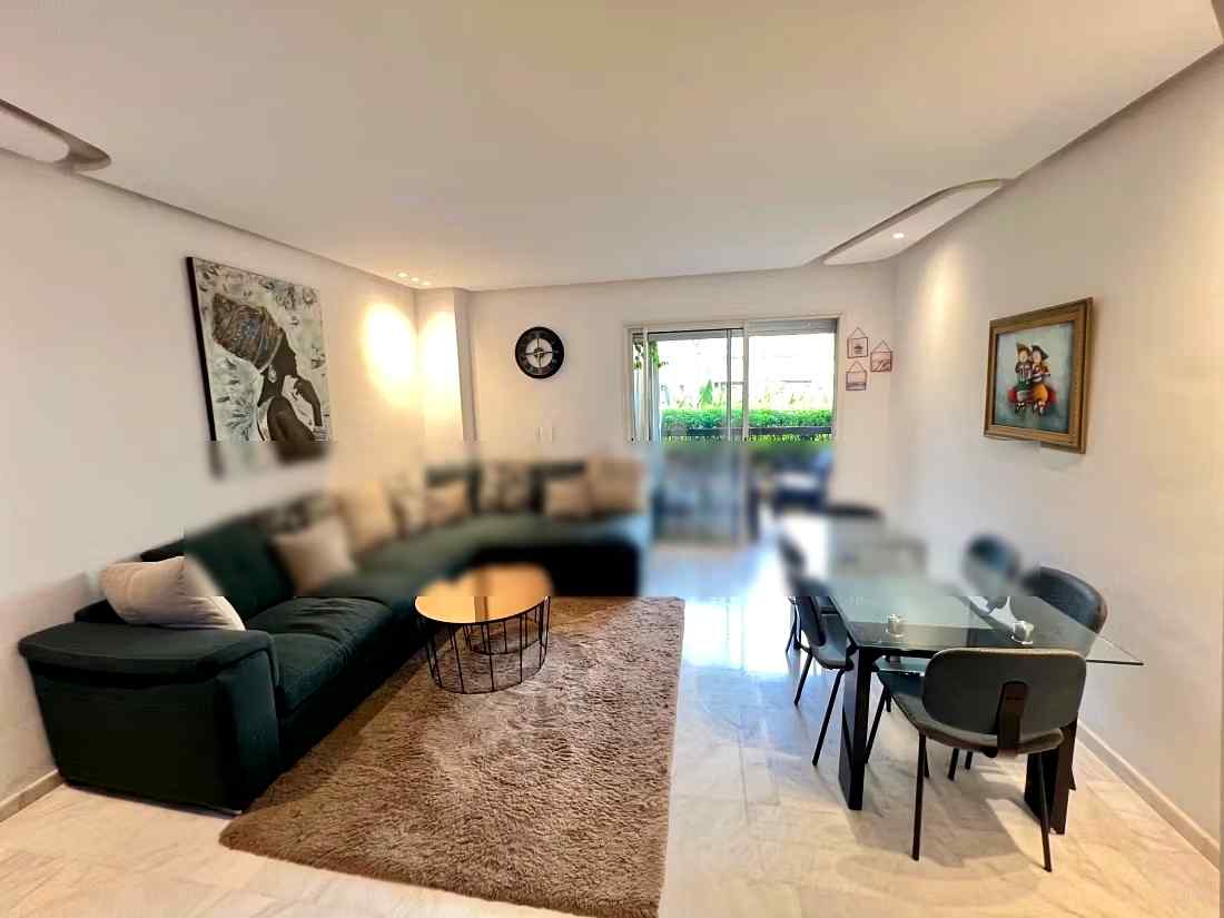 Location saisonnière à Agdal. 2 chambres confortables. Terrasse et ascenseur - Photo 2