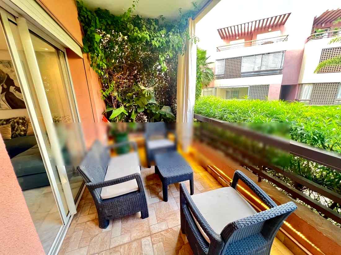 Location saisonnière à Agdal. 2 chambres confortables. Terrasse et ascenseur - Photo 4