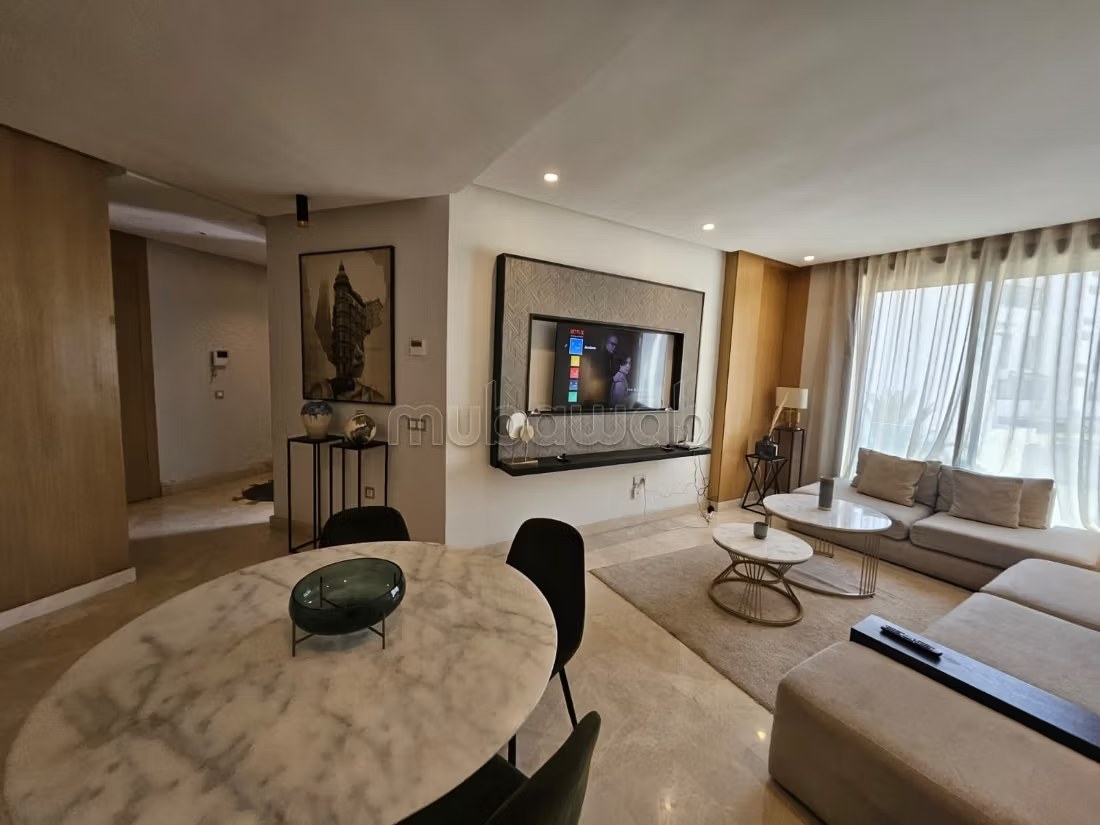 Appartements à louer à Maârif. Superficie 150 m². Double vitrage et chauffage central - Photo 5