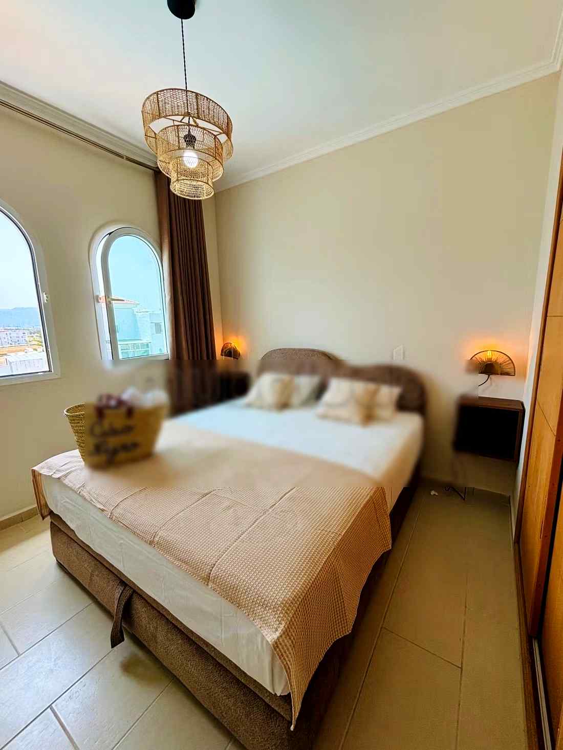 Location d'un appartement à Cabo Negro. 2 belles chambres. Piscine, climatisation - Photo 15
