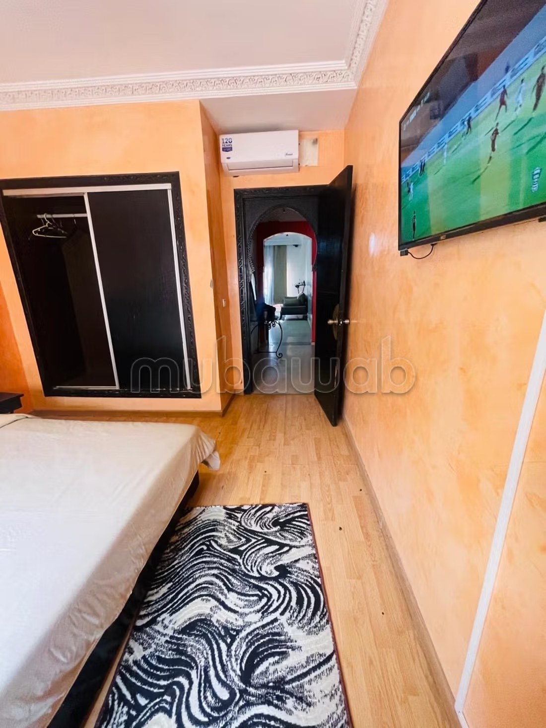 Location d'un appartement à Guéliz. 1 Pièce. Piscine, climatisation