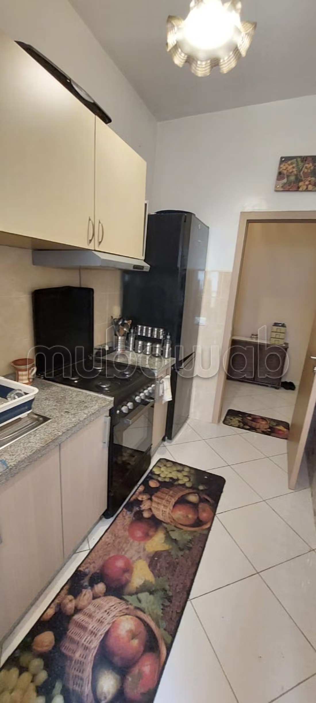 Appartement de vacances à louer à Marjane. Surface de 74 m². Antenne parabolique, résidence sécurisée