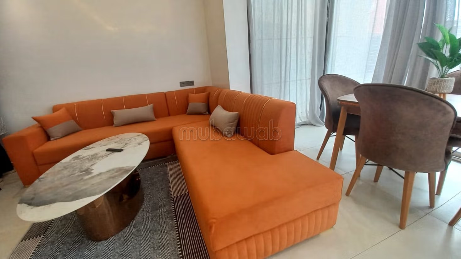 Appartement Meublé à Louer avec terrasse - Photo 5