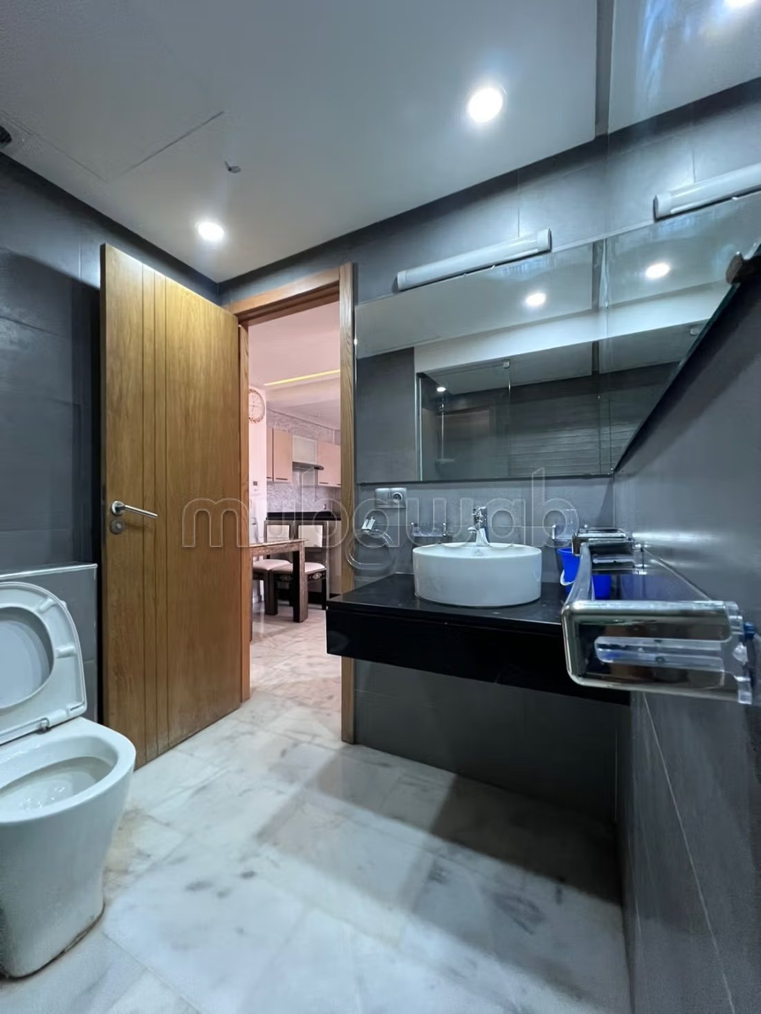 Location d'un appartement à Guéliz. 3 pièces. Concierge et climatisation. - Photo 6