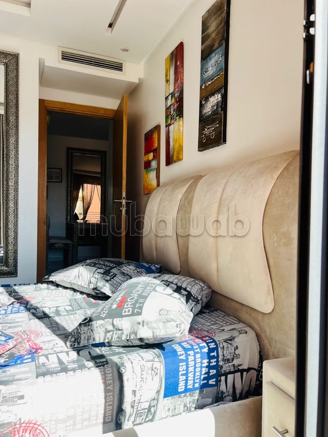 Location d'un appartement à Guéliz. 3 pièces. Concierge et climatisation. - Photo 5