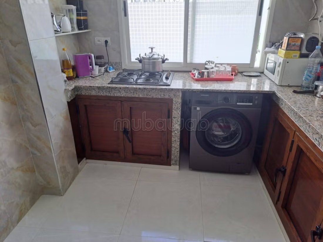 Location d'un appartement à Agdal. 1 Pièce. Concierge et climatisation - Photo 7