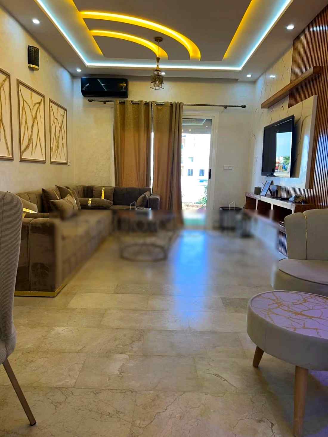 Location d'un appartement à Saïdia. 6 pièces confortables. Vue sur les montagnes, double vitrage - Photo 12