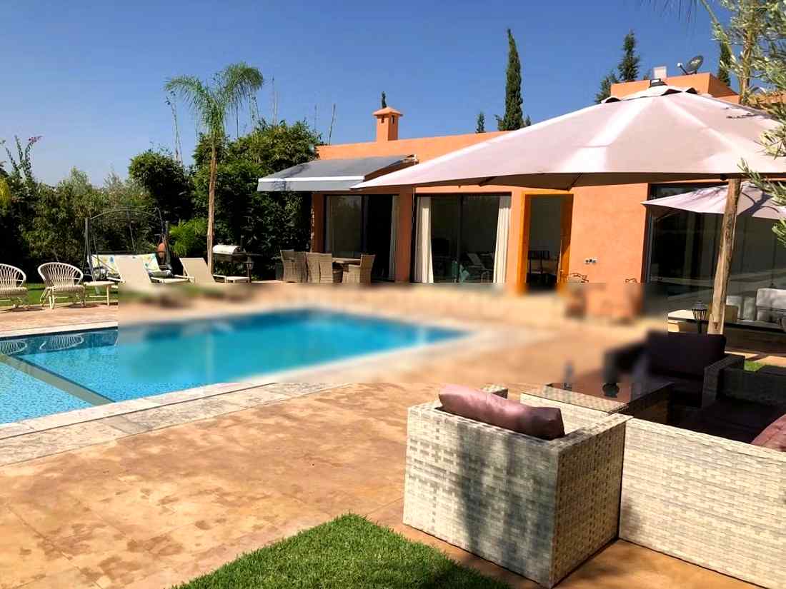 Villa de luxe avec jardin privé à Marrakech