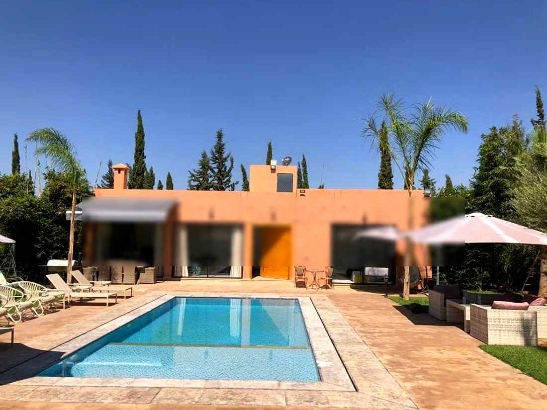 Villa de luxe avec jardin privé à Marrakech